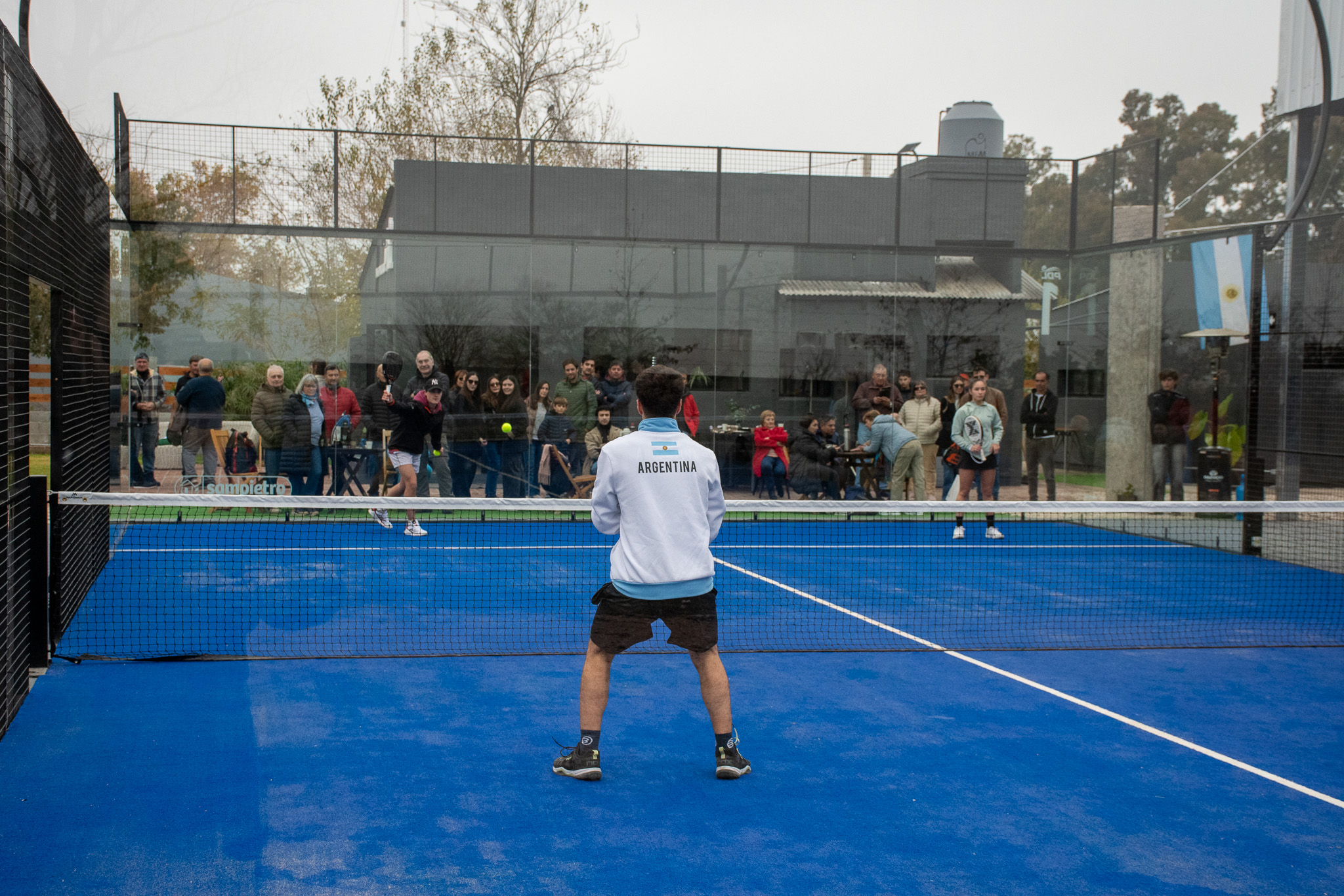 Jugadores en cancha